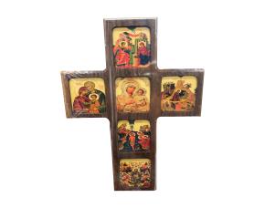 CRUZ DE MADERA CON IMAGENES