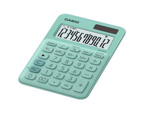 CALCULADORA MESA COMPACTA MINI 12DIG CON IMPUESTO CASIO (MS-20NC-GN)