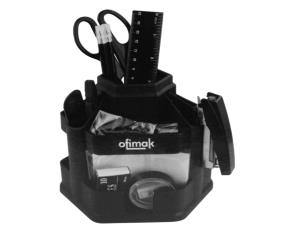 Organizador D/Escritorio Negro 13 Pzas Ofimak