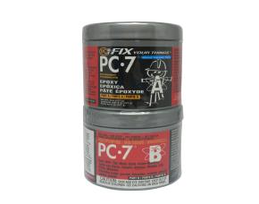 Pasta Epoxica Multiusos En Tarro Parte A (Gris) Parte B (Negro) 1/2 Lb