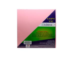 Pk.100 Pap.copy Vic T/C Fucsia