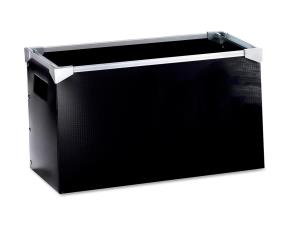 Caja Negra C/Marco De Metal P.archivar Tamaño Carta 8.5\