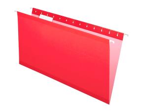 Caja 25 Pendaflex Color Rojo Tamaño Legal 8.5\