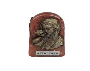 Piedra Peq.c/Imagen D/Metal(Stone Stand With Metal Small)