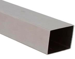 Tubo Cuadrado Acero Inox 304 Cepillado 50Mmx50Mmx1.5Mmx3Mtrs