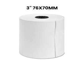 Cja.50 Rollos Papel Sumadora 76X70Mm C/Copia (3406)