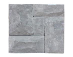 Cja 1M2 Enchape De Piedra Castillo Europeo Smoke Gray
