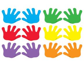 Set 36Pcs Hand Prints 3\