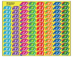 Set 816 Stick.bibles Colorssticker Biblias Color Surtid