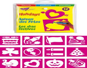 Set 12 Plantillas Dias Festivo