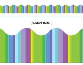 Pqt 12 Bordes Rayas Frescas2.5X39\