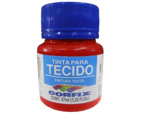 Bote Pintu.p/Tejido Mate 37Ml Vermelho V