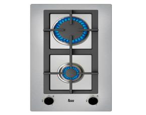 Parrilla Elect 120 Volt/60Hz Acero Inox Parrilla Hierro Fundido 2 Quemadores