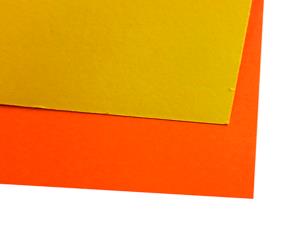 Cartulina Dos Tonos 65X56 Amarillo-Naranja