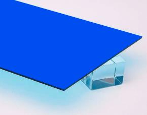 Lamina Acrilica Az.transparente 3Mm 48X96