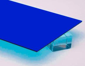 Lamina Acrilica Azul Oscur. 3Mm 48X96