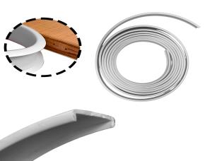 Orilla Pvc 5/8 P.carton Estructural  Honeycomb Blanco 16Mmx50Mts