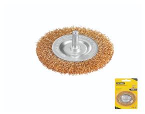 Cepillo De Alambre Redonda Para Taladro 3 Plana 9272