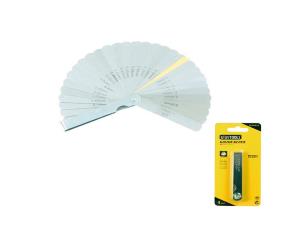 Juego De 32 Piezas De Calibradores P/Valvulas De 0.04-0.88Mm Uso Mecanico