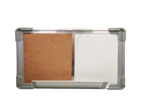 Pizarra Blanca Acrilica/Corcho 9X12