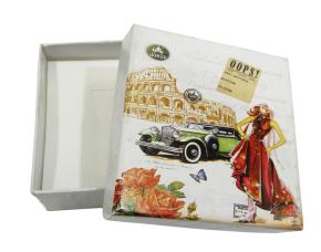 Caja P/ Joyeria Mujer Paris Tamaño Pqñ