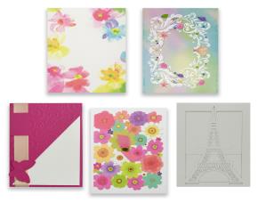 Tarjeta De Papel P.felicitaciones (Surtido De Modelos)