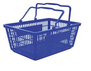 Canasta P/Compras S/Logo 460X320X250Mm Dob.asa