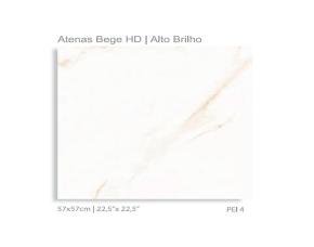 Cja. 2.62M2 Ceramica (Pei4) 57X57Cms 8Pzs  Atenas Beige Hd