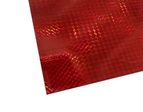 Plg.cart.hologr.rojo 50X70Cm