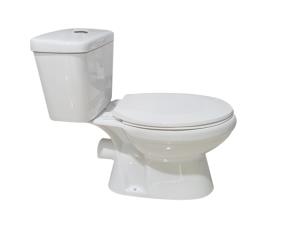 Inodoro Century Indiana Push  C/ Salida A La Pared, Asiento Redondo Cierre Lento (Taza,Asiento...