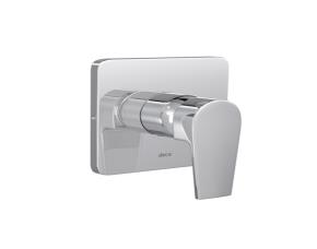 Mezcladora Monomando De Ducha Para Baja Y Alta Cromada