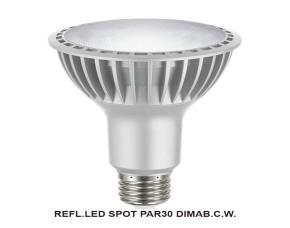 Refl.led Spot Par30 Dimab.c.w.